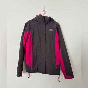 The North Face HyVent 3-in-1 Jacket Pink & Gray | Size M